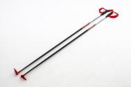 Палки СТЕКЛОВОЛОКНО 100% лыжные 115  Red BRADOS LS Sport STC
