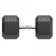Гантель гексагональная  обрезиненная 2,5 кг UNIX Fit