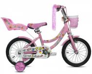 Велосипед 14"  FORIS розовый Zigzag