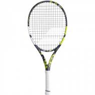 Ракетка для большого тенниса PURE AERO JUNIOR 25 (2023), серый/желтый/белый, ручка 000 BABOLAT