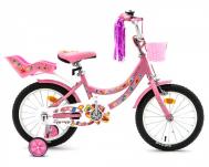 Велосипед 16"  FORIS розовый Zigzag