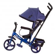 Трехколесный велосипед Q Play Pilot, ручка управления, съемная крыша QPlay