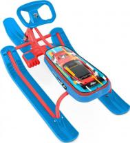 Снегокат  "Тимка спорт 2+" ТС2+ "Nika kids sportcar" (красный каркас) Игрушка