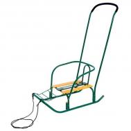 Санки Игрушка "Ветерок 7" В7 зеленый Ника