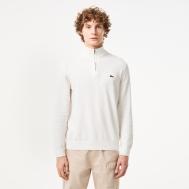 Мужской хлопковый свитер  на молнии с высоким воротом Lacoste