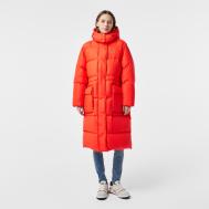 Женский длинный пуховик  Oversized с регулируемой талией Lacoste