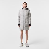 Женская утеплённая куртка  с капюшоном Lacoste