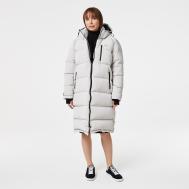 Женское стеганая куртка-пуховик  с капюшоном Lacoste
