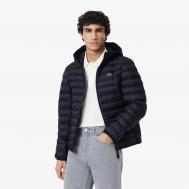 Мужская стёганная куртка  с капюшоном Lacoste