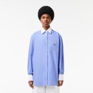 Женская рубашка  Regular Fit с контрастным воротником Lacoste