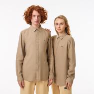 Мужская рубашка  из смеси льна Lacoste