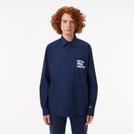 Мужская рубашка  Loose Fit с принтом Lacoste