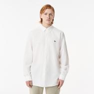 Мужская рубашка  из смеси хлопка и льна Lacoste