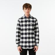 Мужская клетчатая рубашка  Slim Fit Lacoste
