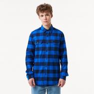 Мужская клетчатая рубашка  Slim Fit Lacoste