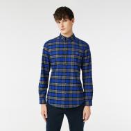 Мужская клетчатая рубашка  Slim Fit Lacoste