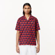 Мужская рубашка  с коротким рукавом Lacoste