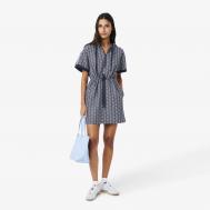Женское платье-худи  Jacquard Monogram Lacoste