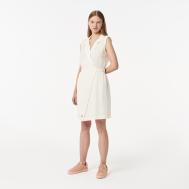 Женское платье  из смеси льна Lacoste