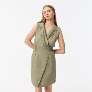 Женское платье  из смеси льна Lacoste
