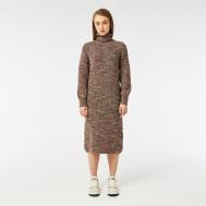 Шерстяное платье  с высоким воротом Lacoste