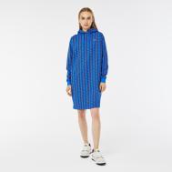 Платье  Regular Fit с длинными рукавами и капюшоном Lacoste