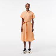 Женское платье  с поясом Lacoste