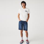 Мужские джинсовые шорты  Slim Fit Lacoste
