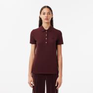 Женское поло  Slim Fit из эластичного хлопка Lacoste