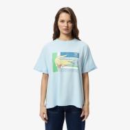 Женская Футболка  из хлопка Lacoste