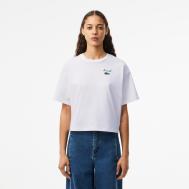 Женская Футболка  из хлопка Lacoste