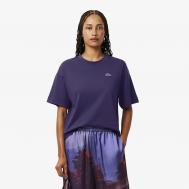 Женская хлопковая Футболка Lacoste