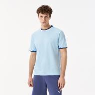 Мужская хлопковая Футболка  с принтом Lacoste