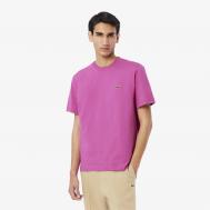 Мужская хлопковая Футболка  с коротким рукавом Lacoste