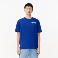 Мужская Футболка  из плотного хлопка Lacoste