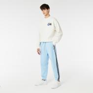 Спортивные брюки-джоггеры  в полоску с логотипом Lacoste