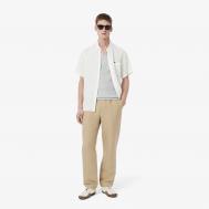 Мужские спортивные брюки  из смеси льна и вискозы Lacoste