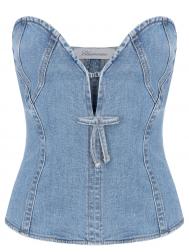 Корсет джинсовый Blumarine
