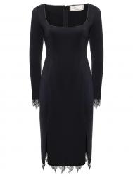 Платье с кружевом Blumarine