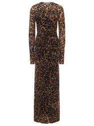 Платье с принтом Blumarine