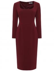 Платье-футляр однотонное Roseville