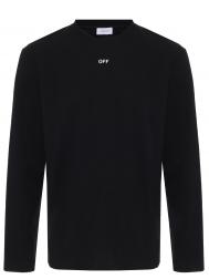Лонгслив хлопковый Off-white
