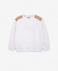 Свитшот трикотажный белый  Select Gulliver