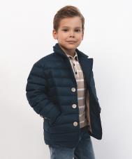 Куртка демисезонная стёганая синяя  Select (140) Gulliver