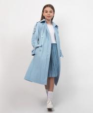 Плащ двубортный голубой  Select (128) Gulliver