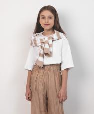 Брюки из батиста бежевые  Select Gulliver