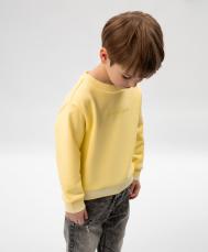 Свитшот для мальчика желтый  (110) Roberto Moretti