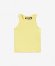 Майка для девочки полуприлегающего силуэта желтая  (146) Roberto Moretti