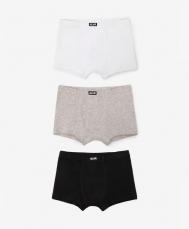 Трусы боксеры для мальчика комплект из 3-х штук мультицвет  (98-104) Gulliver