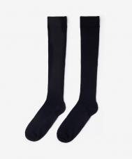 Гольфы для девочки в рубчик синие Gulliver